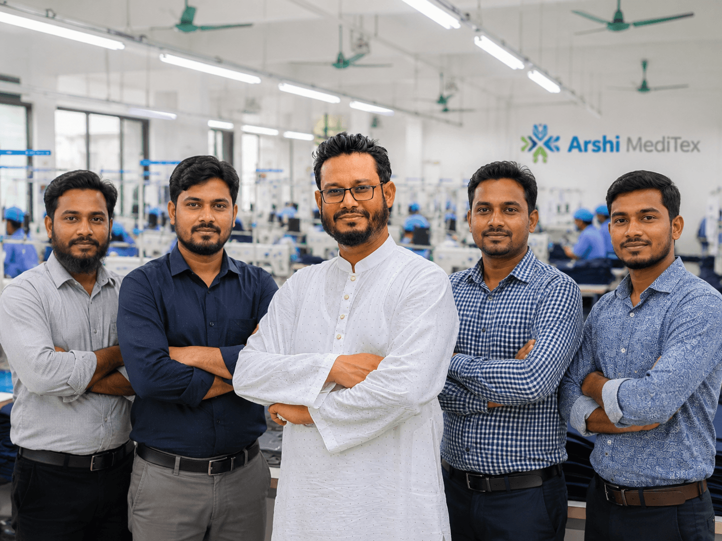 Arshi MediTex factory team